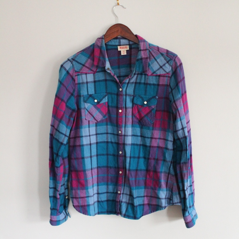 Plaid Flannel Shirt